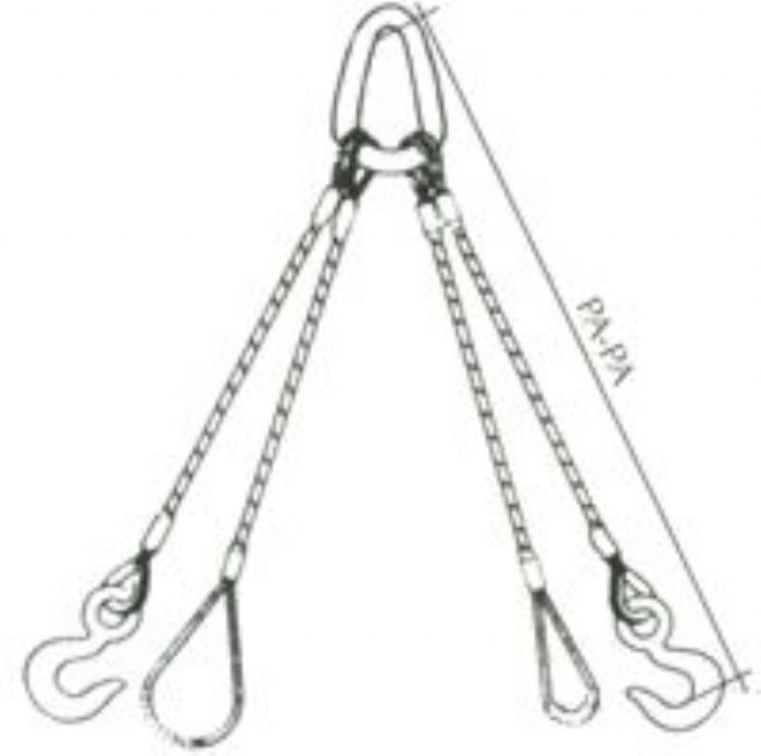 ESTROBO DE CABLE DE ACERO